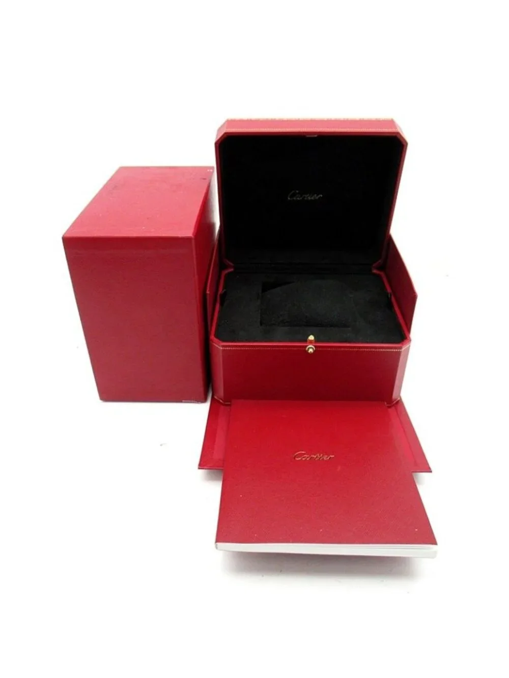 Cartier Ballon Blue Watch 33 Diamond Box 18k Pink Gold SS Silver